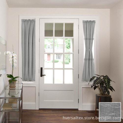 Light Reducing French Door Curtain